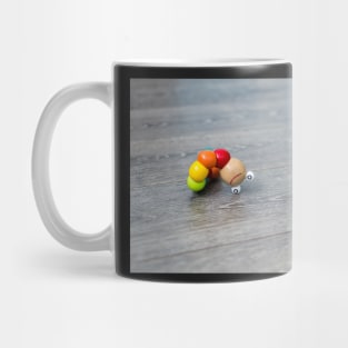 Colorful wooden toy Mug